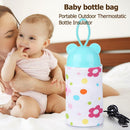 Baby Feeding Milk Bottle Warmer Insulation Bag Thermal Bag Holder (D)