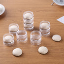 Plastic Round Sponge Daubers Storage Case for DIY Stamp Painting Ink Craft Newly