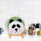 Panda Pattern Punch Needle Embroidery Kit DIY Craft Easy Needlework Wool Work