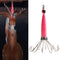 #A Fishing Lures LED Luminous Octopus Cuttlefish Hook 8 Claws Fish Tackle Access