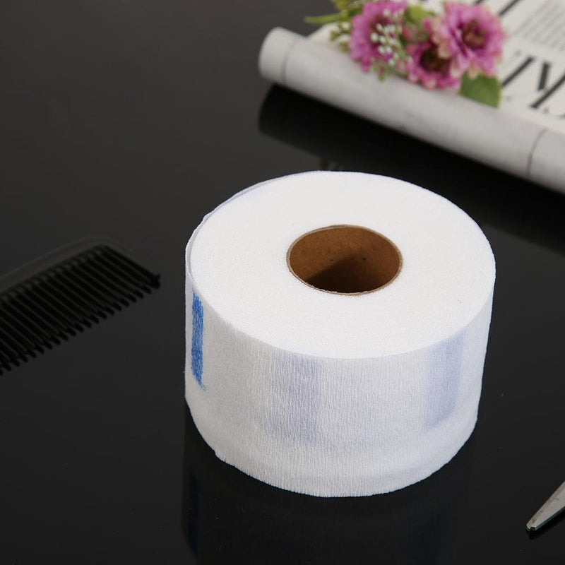 5pcs Hair Cutting Disposable Hairdressing Collar Neck Ruffle Roll Paper Newly