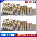 150Pcs Titanium Coat HSS High Speed Steel Drill Bit Set Tool 1/1.5/2/2.5/3