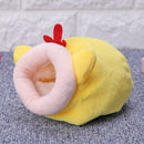 Pet Sleeping House Plush Winter Warm Hamster Puppy Kitten Bed Soft Nest Ken