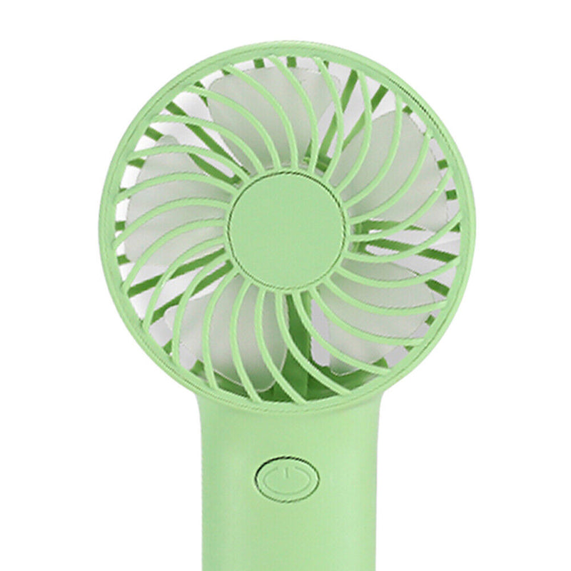 USB Mini Wind Power Handheld Fan Portable Summer Travel Office Small Cooling Fan