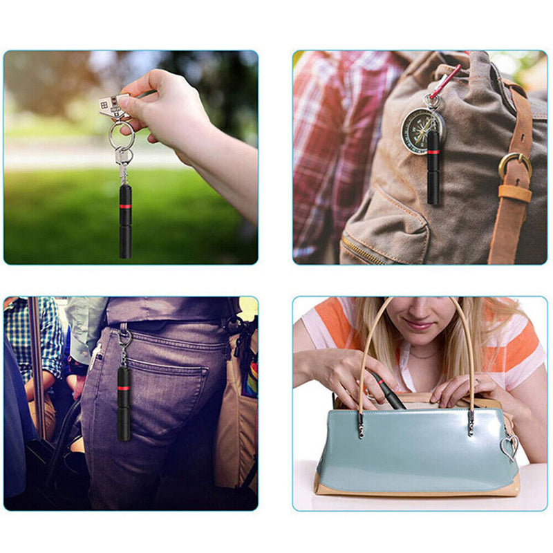 Mini Penlight Portable LED Flashlights 3 Modes Waterproof Camping Hiking Torc