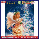 DIY Rhinestone Little Girl Full Round Drill Diamond Painting Mosaic Home De