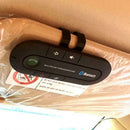 Wireless Bluetooth Speaker Hands-free Car Kits Speakerphone Clips Visor K4J3