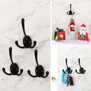 Bathroom Door Back Hook Heavy Duty Single Hook Clothes Hanger Hook Coat Hooks