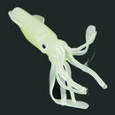 Luminous Squid Skirts Soft Lure Pesca Night Fishing Lure Octopus Glow Rubber