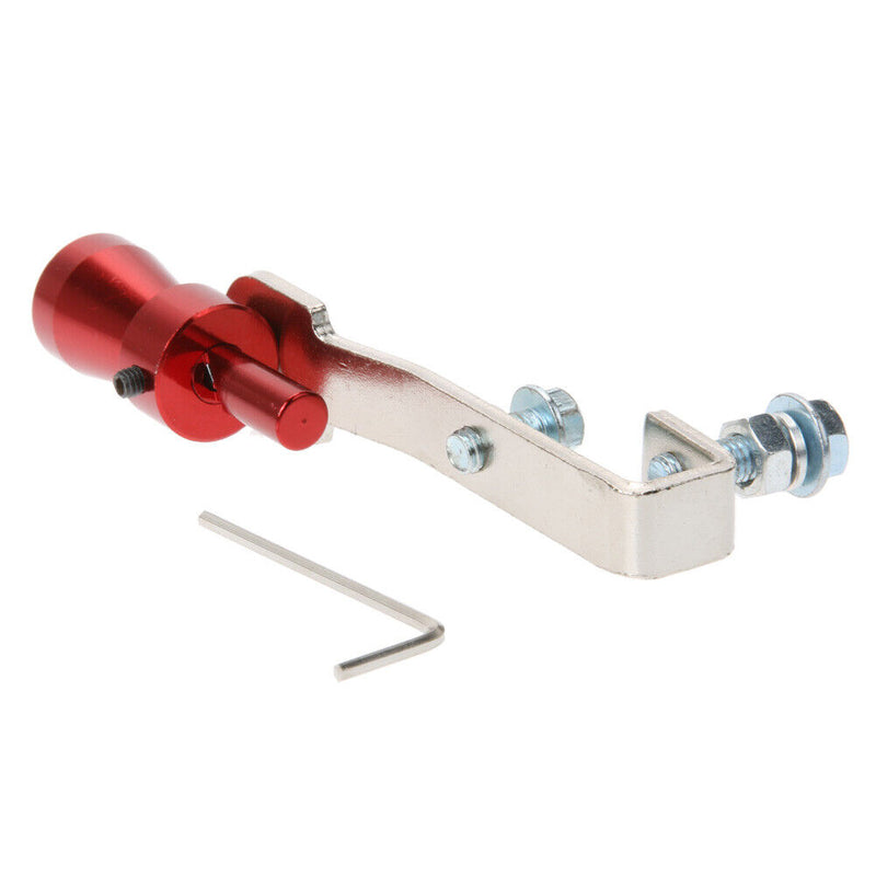 Size S Universal Car Turbo Sound Whistle Muffler Exhaust Pipe Newly