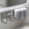 Kitchen Stainless Steel Sink Sponges Holder Self Adhesive Drain Drying Rack