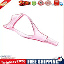 3 In 1 Mascara Shield Guide Guard Lash Curler Applicator Comb Makeup (Pink)