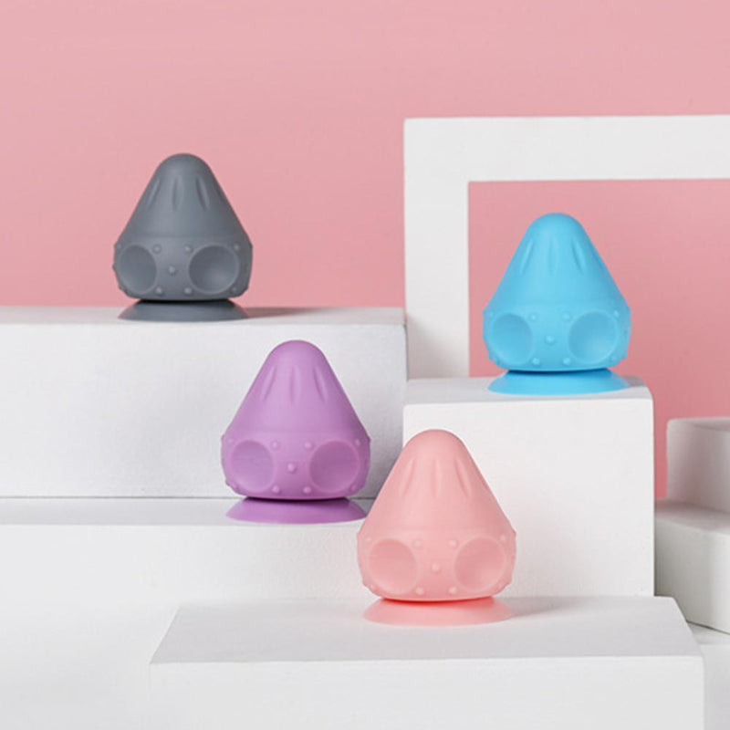 Silicon Massage Cone Solid Adsorption Balls Psoas Muscle Massage (Pink)