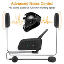 Motorcycle Helmet Intercom Headsets Bluetooth-compatible Earphone for V4 V6