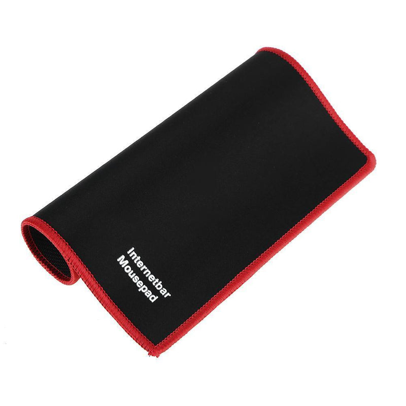 Gaming Mouse Pad 25x21cm Lock Edge Rubber Speed Mouse Mat for PC Laptop