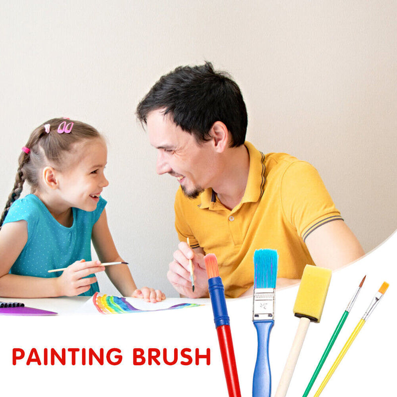 Gouache Oil Painting Brush Graffiti Tool Plastic Sponge Brush Tool Ku