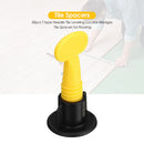 76pcs Flooring Wall Tile System Leveler Angle Leveling Wedge Spacers with Wrench