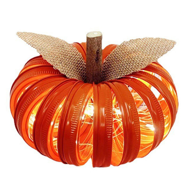 Diy Halloween Pumpkin Lamps Handmade Fall Pumpkin Lights Home Indoor Decora