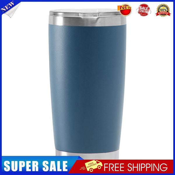 Stainless Ice Cooler Car Mug Vacuum Insulated Tea Water Bottle (Dark Green)