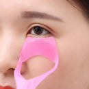 Make Up Brush Applicator Tool 3-In-1 Eyelash Comb Template Mascara Shield