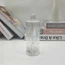 LED Diamond Candle Light Acrylic Crystal Night Lamp Home Bedroom Decor (A) Newly