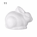 Decoration Party Supplies Animals Shape Foam Balls White Polystyrene Styrofoam