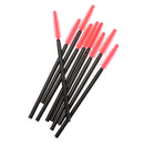 50pcs Non-toxic Light Eyebrow Eyelash Brushes Lash Wands for Eyelash Extensio