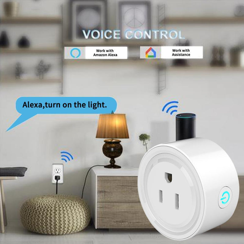 WiFi Smart Socket Remote Timing Socket Power Adapter APP Control US Plug