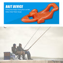 Fishing Hook Keeper Fishing Rod Lure Bait Safety Holder Hanger (Orange)