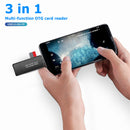 YC-432 Memory Card Reader USB C to USB 3.0 OTG Adapter for Laptop Phone Newly
