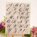 Alphabet Cake Stamp Tool Mold Cookie Cutter Embosser T5R0 Set Fondant Tool X1B3
