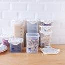 Scaled Grains Fresh Sealed Cans Kitchen Food Storage Jar Plastic Snacks Tank