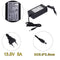 13.5V 5A AC to DC Power Adapter Dual Cable Converter Universal 5.5x2.1-2.5m