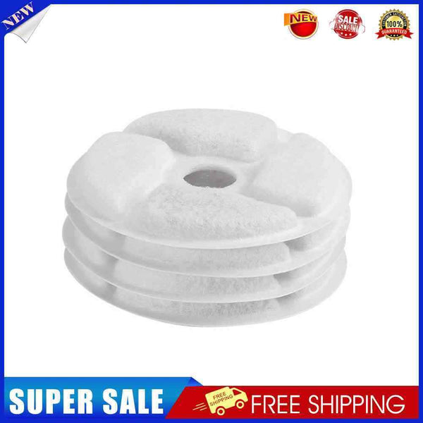 #A 105mm Round Pet Water Fountain Activated Carbon Filters Replace for Cat Dog