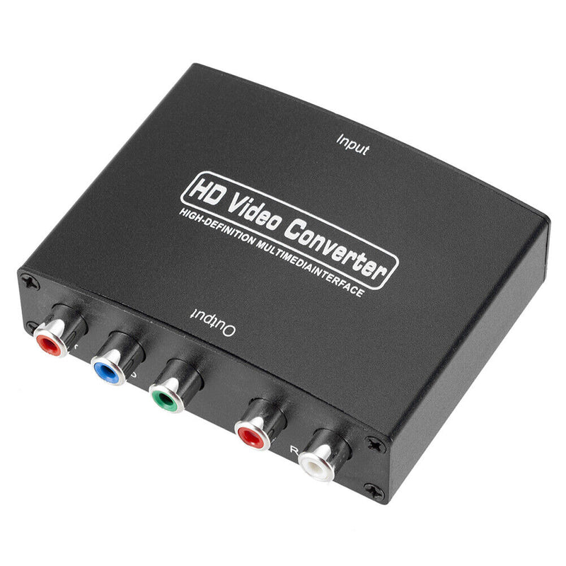 HDMI-compatible to YPBPR Component Converter 1080P Video Audio Adapter for