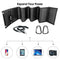 25W Foldable Solar Panel Charger Dual USB Output Phone Power Charging Devices