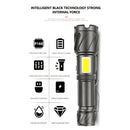 XHP160+ LED Portable 2800LM Work Flashlight Waterproof USB Rechargeable Torches