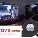 5015S Brushless DC Blower Cooling Fan 12V 2-Wire 50x50x15mm for Computer Case