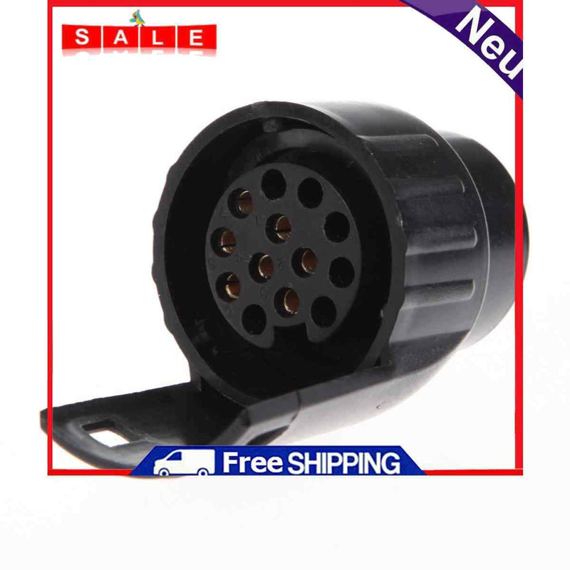 13.7-Pin Male Adapter Converter Trailer Caravan Male Adapter Truck Cable