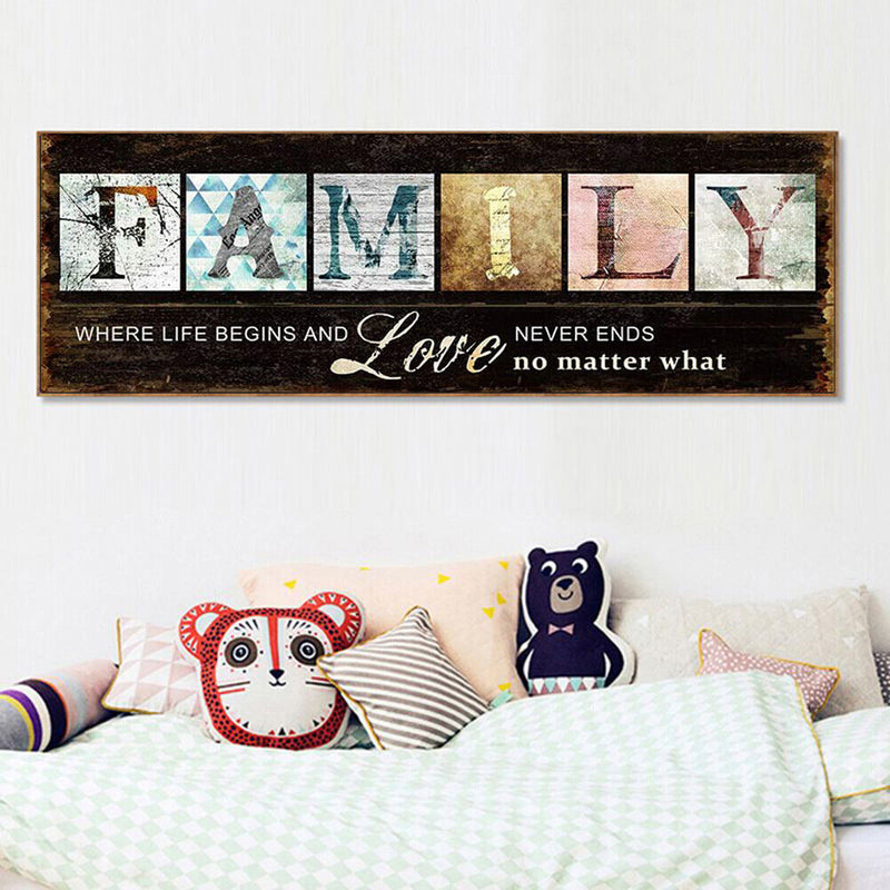 Family Craft Full Square Drill 5D Mosaic Diamond Painting Picture of Rhinestone