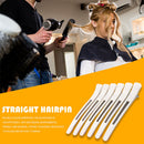 6pcs Solid Color Practical Duckbill Clip Traceless Hairdressing Hair Clip Set