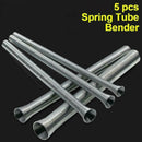 5 Pcs Spring Tube Bender Tubing Steel AC Refrigerant Pipe Set Line Tool I9I1