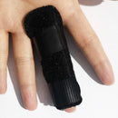 Finger Brace Support Hand Splint Fix Protector for Arthritis Joint (Black)