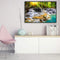 5D Full Round Drill Diamond Painting Kit River Scenery House Decor for Adults