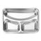 Portable Stainless Steel Bento Lunch Box Leak-Proof Food Container (Black)