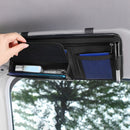 Sunglasses Case Document Ticket Holder Sun Visor Storage Bag Sunshade Organizer
