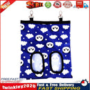 Hay Bag Hanging Pouch Holder Feeding Container for Rabbit Guinea Pig (B) Newly