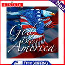 5D Diamond Painting American Eagle Full Round Rhinestone DIY Home Decoration Set