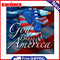 5D Diamond Painting American Eagle Full Round Rhinestone DIY Home Decoration Set