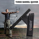 #A Oxford Cloth 3 Tubes Arrow Holder Quiver Bags Storage Carrying Pouch Outdoor
